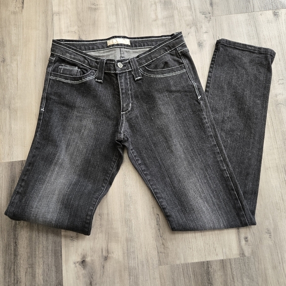 Flying Monkey Black Denim Jeans Size 9 - Picture 7 of 13
